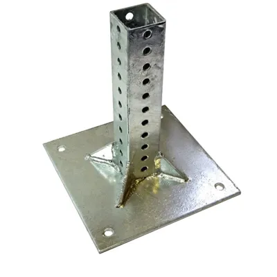 Metalna betonska baza baca građevinski pribor