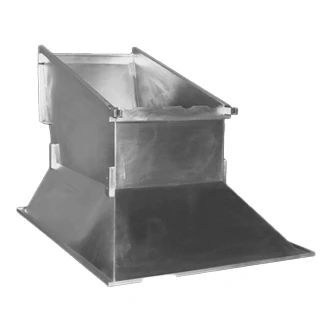Metal krhotine kante za smeće za smeće Hopper